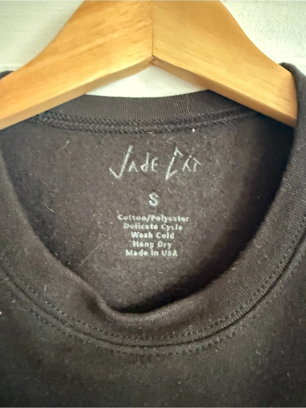 Black Graphic Crewneck Sweater with Retro Console Motif